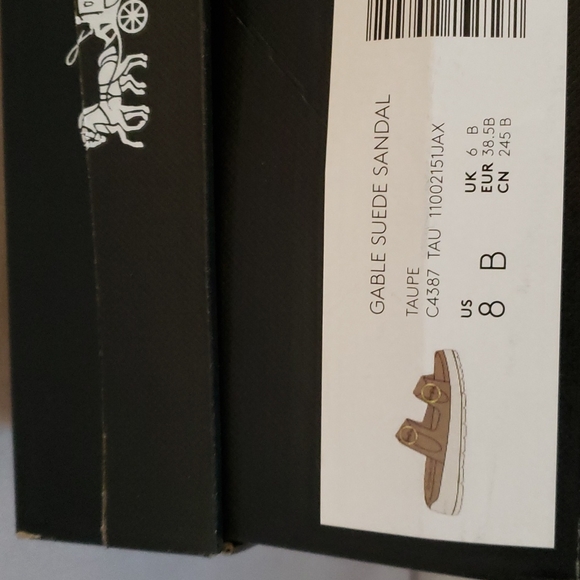 NEW Coach Gable Sandal - Picture 9 of 11